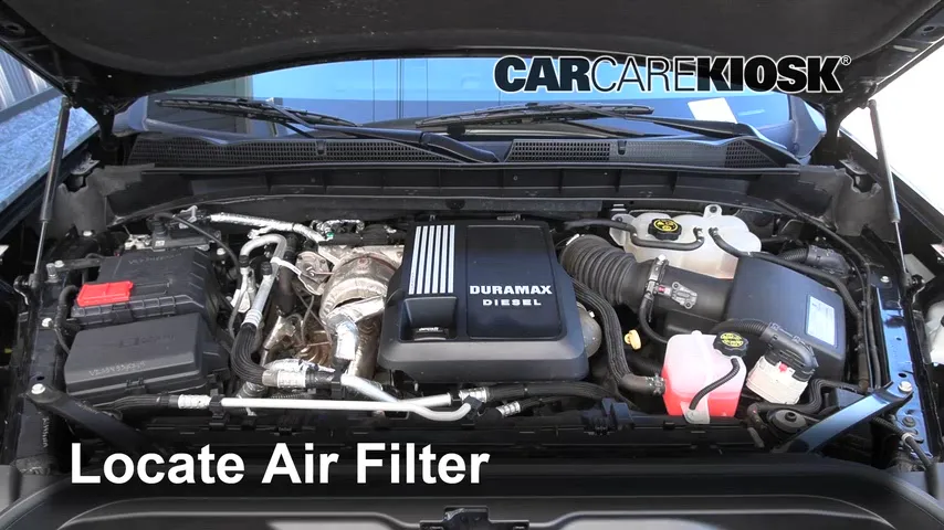 2020 GMC Sierra 1500 Elevation 3.0L 6 Cyl. Turbo Diesel Crew Cab Pickup Air Filter (Engine)